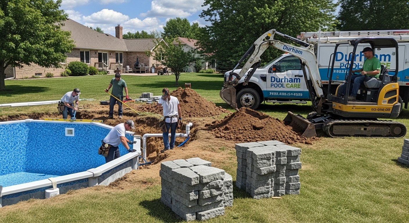 Inground Pool Installation in Durham, NC